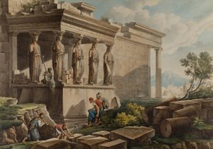 Le Portique des Caryatides sur l